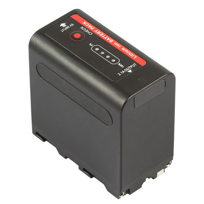 Batterie piene ricaricabili della videocamera portatile di decodifica F990 F980 F970